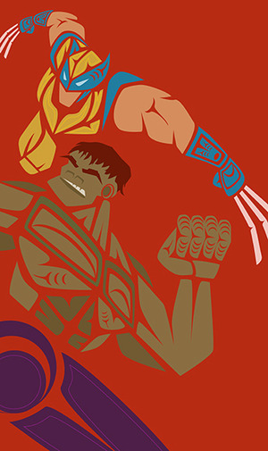 olafimages:bluelightseven:packitandgo:Superheroes Reimagined by contemporary Native American artist 