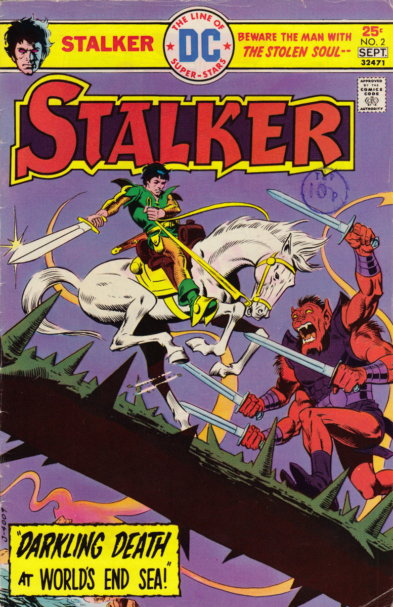 Stalker No. 2 (DC Comics, 1975). Cover art by Steve Ditko &amp; Wally Wood.From