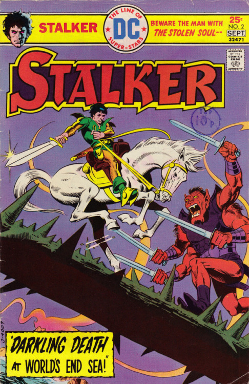 Stalker No. 2 (DC Comics, 1975). Cover art by Steve Ditko & Wally Wood.From Oxfam in Nottingham.