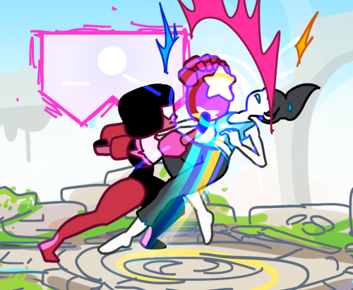 onsaud:  Garnet should be in Smash because she’smade of love andstronger than you