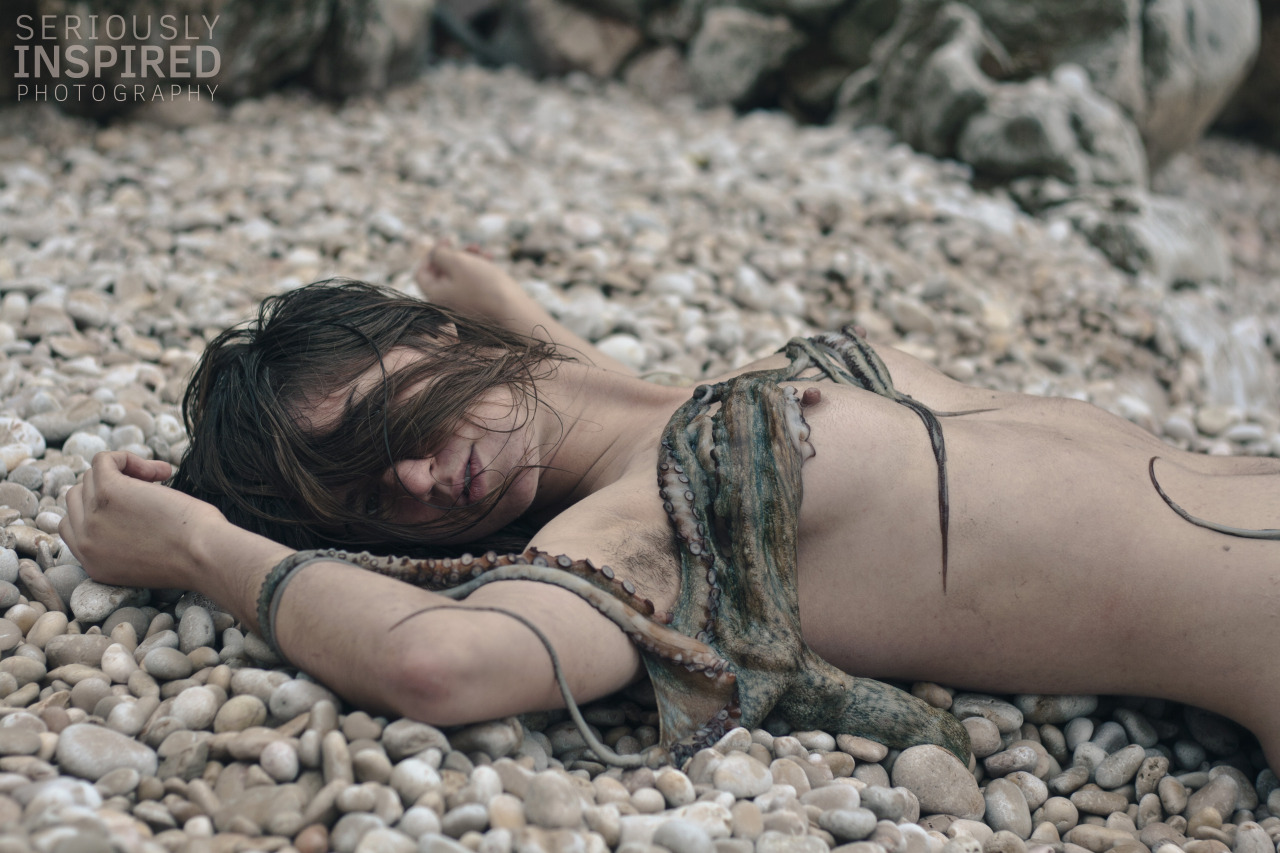 seriouslyinspired:  she came from the sea kyotocat by seriouslyinspiredKrk, Croatia