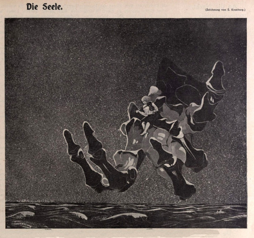 Sascha Kronburg (1893-1985), &lsquo;Die Seele&rsquo; (The Soul), &ldquo;Die Muskete&rdquo;, Nov. 30,