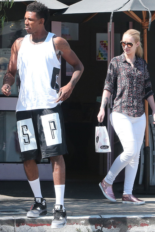 Porn iggyazaleadaily:  Iggy and Nick Young Out photos