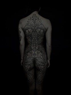 guyletatooer:  Some progress on Cathy Body Suit Project Mei Wah Tattoo HONG KONG 