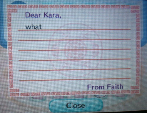 rnanboob:  the messages my 9 year old sister sends me on animal crossing are so important 