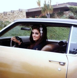 Thedarlingchild:  Priscilla In Palm Springs, California, Circa The ’60S. 