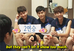 princeinprague:  the team lost but changmin and jongsu won their match; since changmin