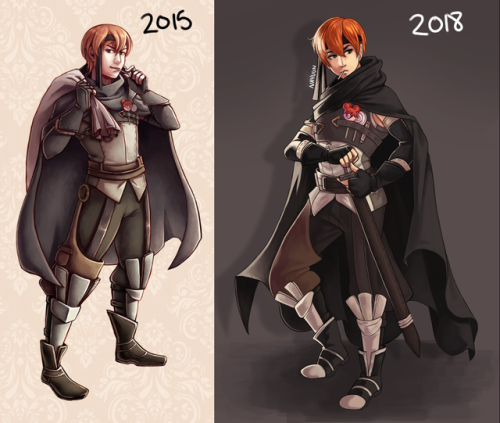 nayuunart:i was really curious to see my art improvement over the years so i compiled this!dates of 