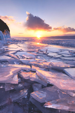 stayfr-sh:  Sunset On Baikal Lake 