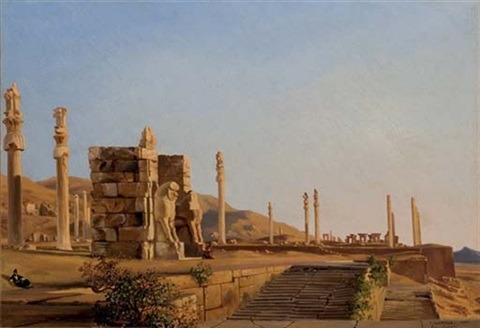 Eugène Flandin (1803–1876)Vue de Persepolis , 1841