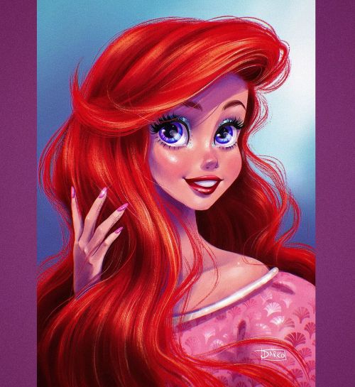 Portrait of a princess ‍♀️ #Ariel @disneylittlemermaid#thelittlemermaid #disneyprincess #mermaid #