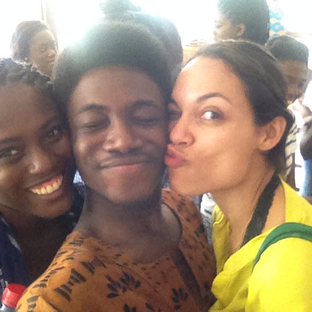 papaoppong:
“Look who’s in town on my birthday!! It’s ROSARIO DAWSON!!
Best Birthday Present EVER!!!
Great actress, friend, WOMAN!!
🎈🎁🎊🎉🎁🎈
#birthdayboy #rosariodawson #studio189 #ghana #africa (at Ghana - West Africa )
”