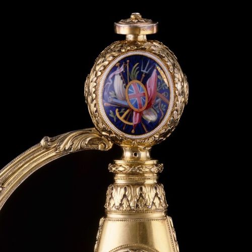 art-of-swords:Presentation Small SwordDated: hallmarked for 1797–98Maker: James Morisset 