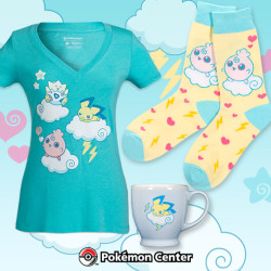 pokemon:  The Johto Cuties collection is here! Check it out now at the Pokémon Center: http://bit.ly/1VIcieu