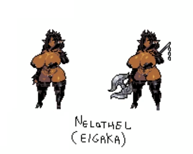 eigakansfw: cloudmeadowfanblog:  New guest NPC! Queen Nelothel from Eigaka! March