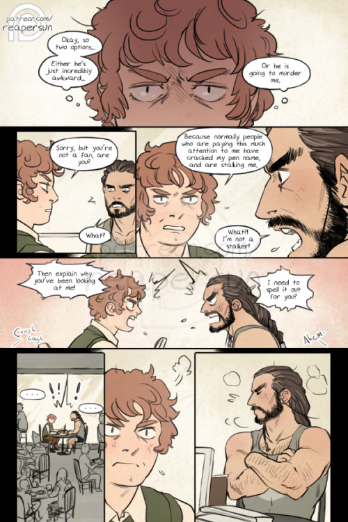 ~Support me on Patreon~~Read series from beginning~<Page 6 - Page 7 - Page 8>Angry Bilbo is not quite best Bilbo but he is top three along with Flustered Crush Bilbo and “Oh My God I Know More About Sex Than Thorin” Bilbo in my personal humble