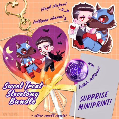 Sweet Treat Halloween bundle featuring Capwolf &amp; Vampire!Tony are open for preorders! This is a 