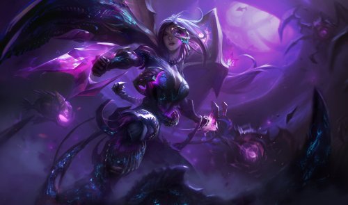 Void Champion Teaser - Altered Kai’Sa Splash Art on the Universe