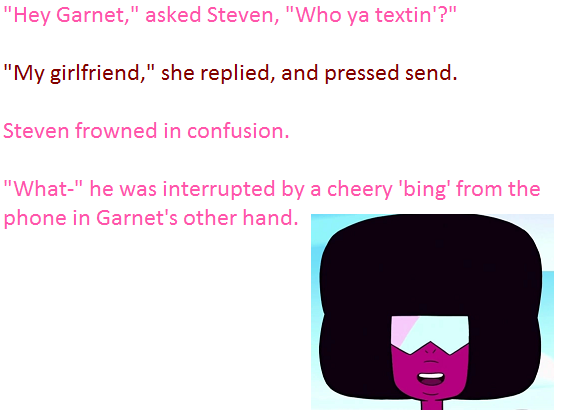 spobforpresident: badficniverse: From the fanfic “Steven switches to an unlimited