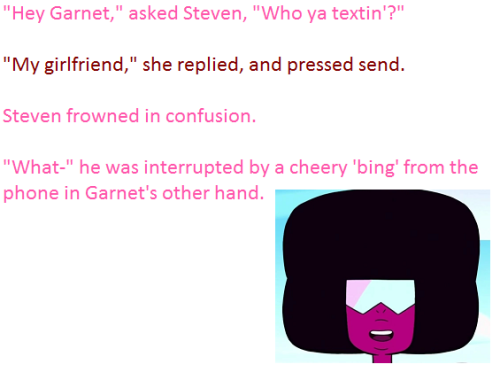 spobforpresident: badficniverse: From the fanfic “Steven switches to an unlimited plan  ” this is the cutest thing I’ve read what the fuck is it doing on this blog 
