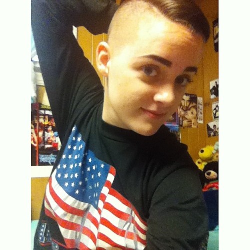 Back to school head shave!