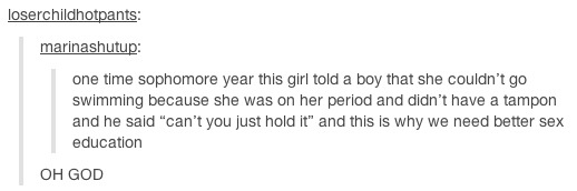 leela-summers:  Funny Tumblr posts about periods (Part 1) Part 2: x