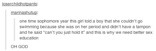 leela-summers:  Funny Tumblr posts about periods (Part 1) Part 2: x