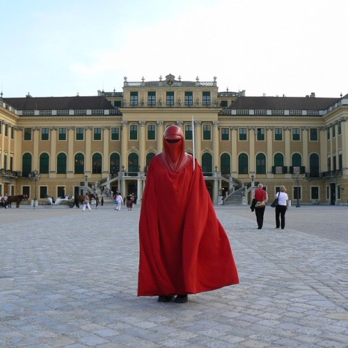 nsx:  Vienna’s Schönbrunn Palace: secured. #StarWars #Fans by starwars http://ift.tt/1Q7ePIa