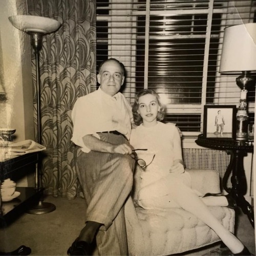 Grandpa and great auntie. 1950s. #manhattan #nyc #streetstyle #fashion