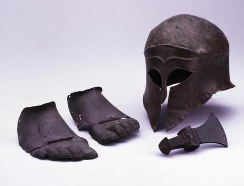 theancientwayoflife:~ Bronze axe-head.Date: 520 B.C.Culture: Western GreekMedium: bronze