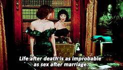 trashybooksforladies:Female Awesome Meme: [1/10] Women in a Movie » Mrs. White “Well, it’s a matter 