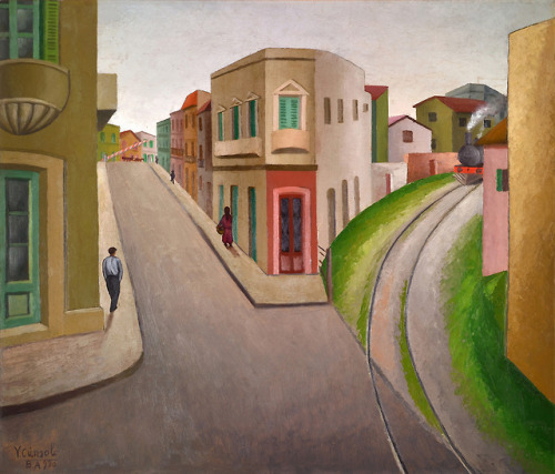 lefildelhorizon:Victor Cúnsolo, Calle de La Boca ó Calle Magallanes, 1930