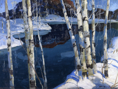 JONAS LIEWinter BluesOil on Canvas