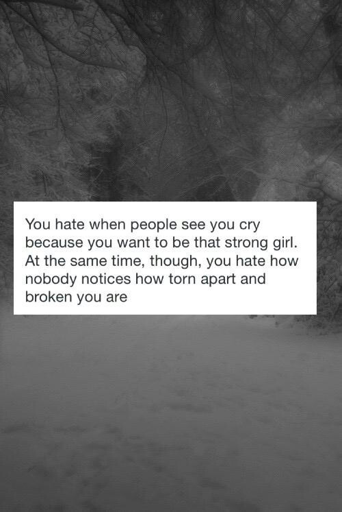 sicklysatisfied:  ✮ Stay Satisfied ✮  No….I just die from the pain, slowly, and it doesn’t matter who notices bc I don’t expect anyone to care enough to do anything about it.