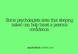 psychofactz:  More Facts on Psychofacts :)