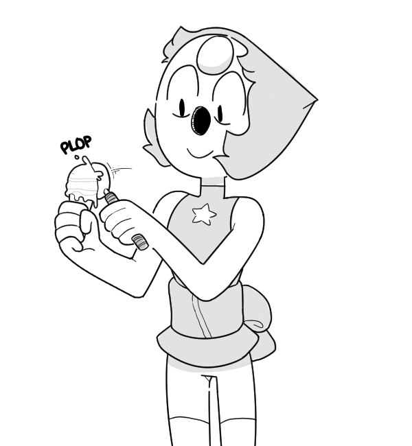 eat your icecream steven, pearl nose best.
