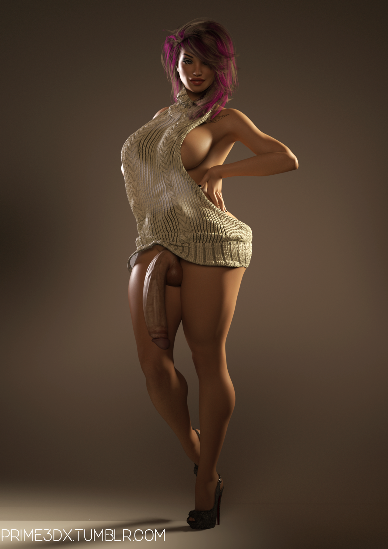 prime3dx:  Introducing TaliaOne of my new girls, took a lot longer to render her