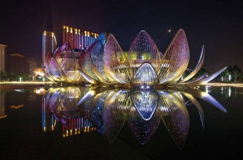 Sex runninginthesky:  The Lotus Building in China pictures