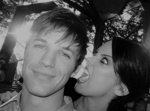 mattlanter old behind the scenes photo from 90210. we both liked working with each other…. i think. 