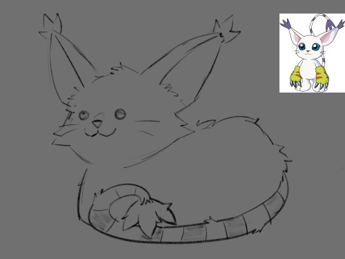 Some Sticker Design Concepts Of My Fav Digimon!!! (its Magnadramon) I Just Like Loafifying Digimon!