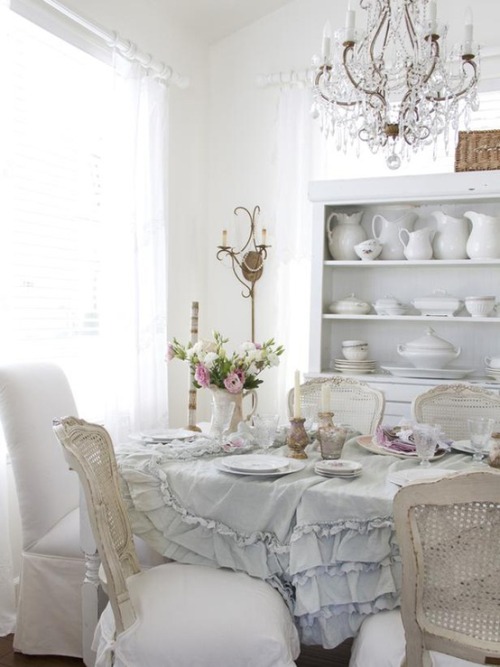 Shabby Chic Dining Rooms