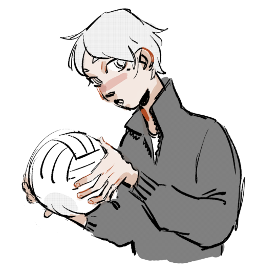 twitdump again. i just barely started haikyuu but suga is Good Times. also i caN’T BELIEVE!!!! DGM I