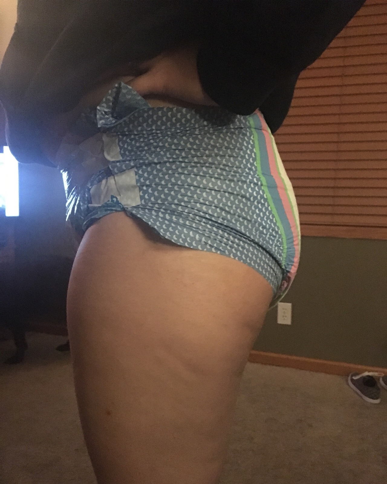 diapercouple360:  That butt😀😊