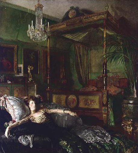 the-paintrist:  zombienormal:  William Orpen (1878-1931), Interior at Clonsilla