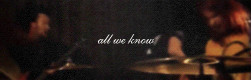 miserydesigns:   8 years of All We Know Is Falling 