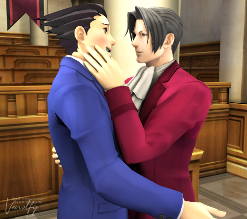 Phoenix Is So Embarrassed To Accept Thanks And Updated Autopsy Report From Edgeworth!