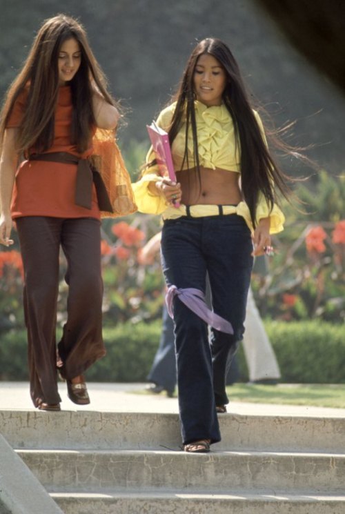 emmagrant01: knitmeapony: amelou: cool-glasses-kyle: markmejia: High School Fashion, 1969 What