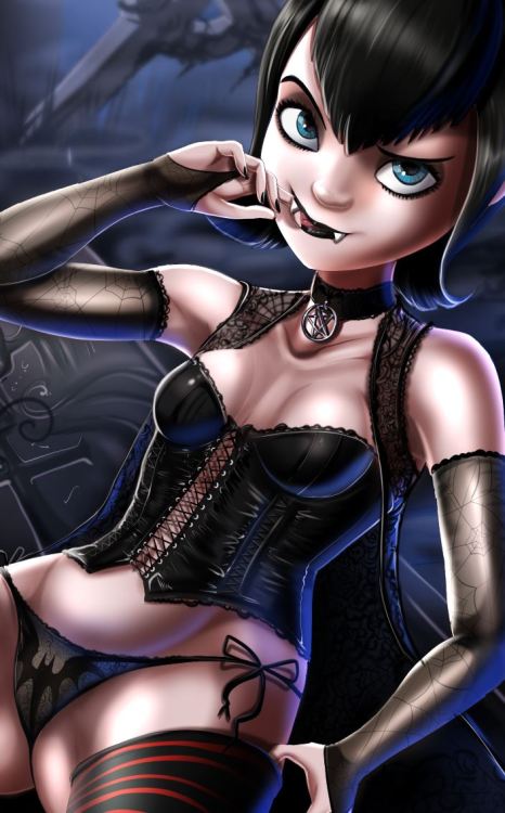 shadbase:  Mavis from Hotel Transylvania drawn as the last Halloween image for Shadbase! Go see the full picture including alternate version there.  < |D’“”