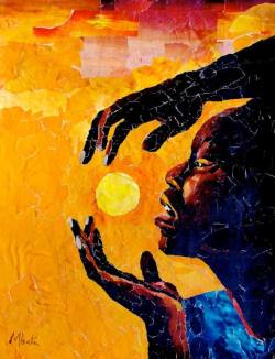 ikaythegod:Artist:  Steve Mbatia (Kenya) Title:  Life Takes in and Gives out