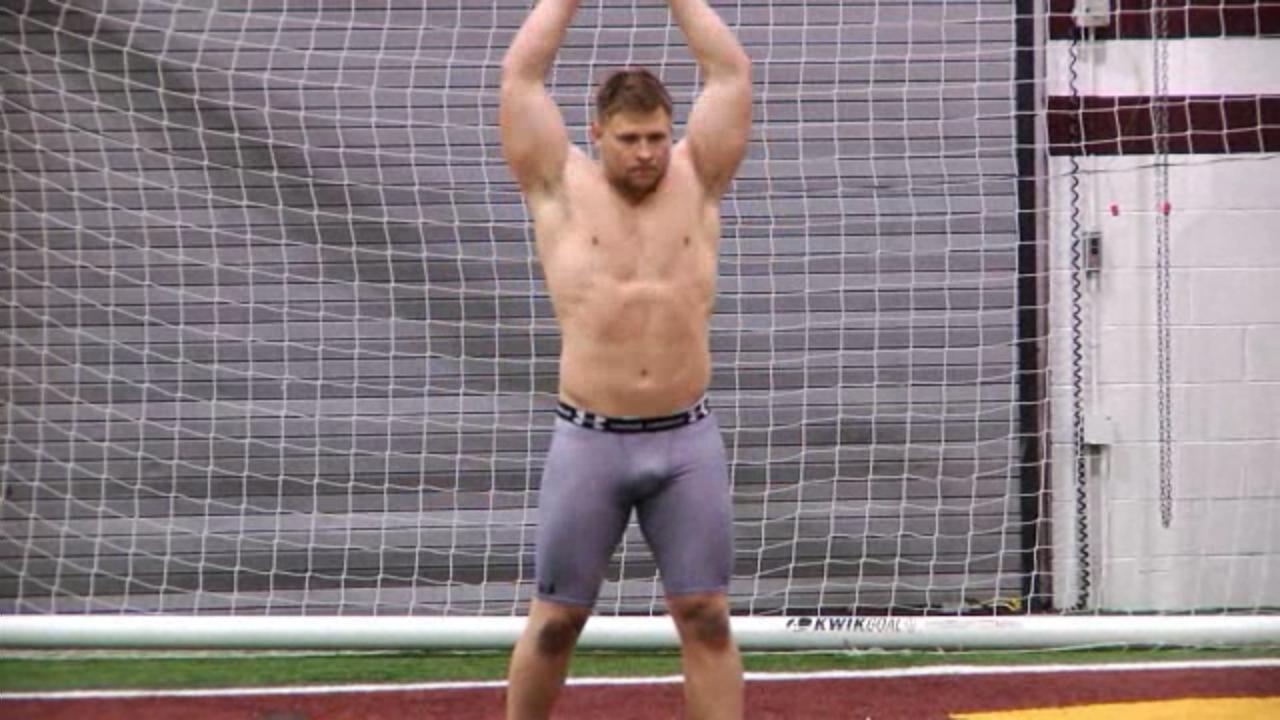 Matt Berning, Central Michigan and NY Jets Central Michigan Pro Day video (where